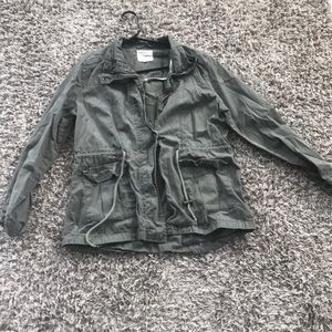 Olive green light jacket